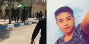 13 year old Mohammad Reza Veisi killed by Iran police