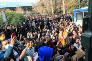 les manifestations en iran