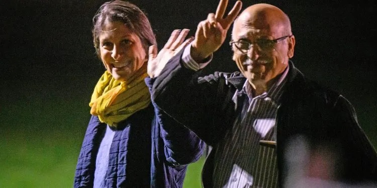 détenus britanniques nazarin radcliffe et ashouri csdhi iran