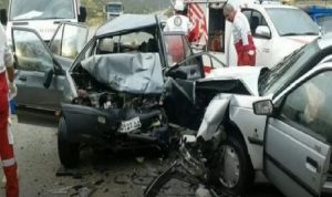 accidents sur les routes d'Iran csdhi