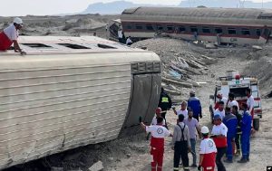 déraillement train iran csdhi