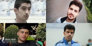 Peines de mort Mohammad-Boroughani-Mohammad-Ghobadlou-Sahand-Noor-Mohammadzadeh-et-Mahan-Sedarat-Madani-iran-csdhi