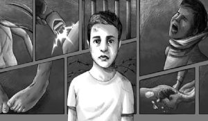 enfants-protestataires-iran-csdhi