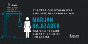 Marjan-Hajizadeh-executee-en-iran-csdhi