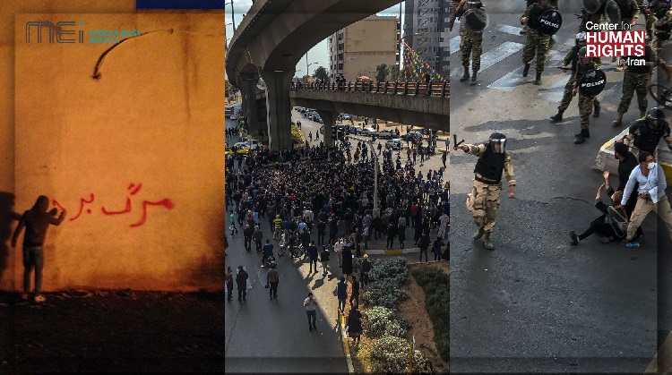 soulevement-de-2019 iran csdhi