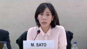mai-sato-rapporteuse-speciale-de-l-ONU-droits-humains-iran-csdhi