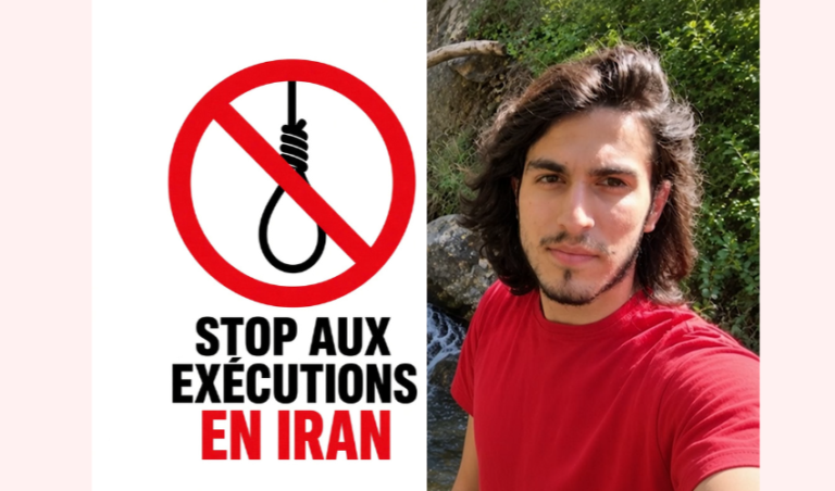 Homayoun Shabankareh, 22 ans, condamné à mort par le tribunal révolutionnaire de Karaj – Iran