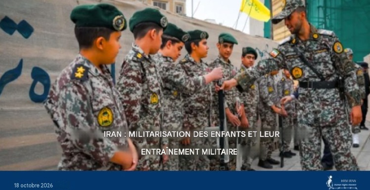 entrainement-militaire-des-enfants-iraniens